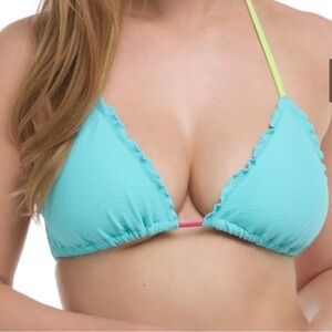 Body Glove Spectrum Dita Ruffle Trim Tri Top